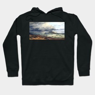 Cook Strait, New Zealand 1884 Nicholas Chevalier Hoodie